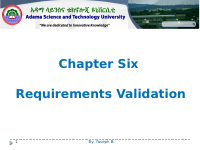 Chapter 6 - Requirement Validation.pptx